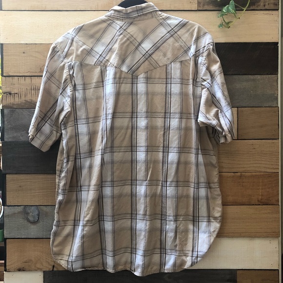 Dickies Western Button Down Short Sleeve Shirt XL - Picture 5 of 6